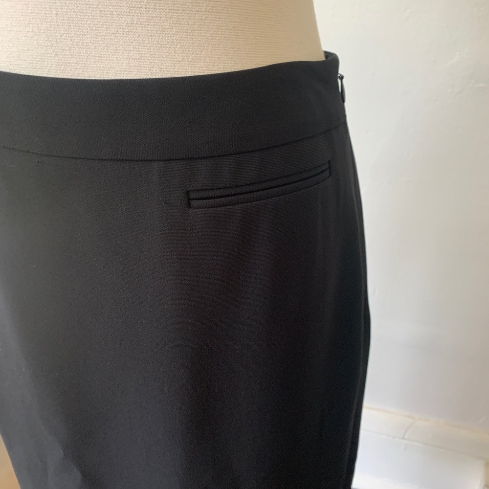 Ann Taylor Black Pencil Skirt - Picture 2 of 6